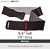 BraceAbility Hip Brace & Groin Strain Wrap | Non-Slip Hamstring & Thigh Compression Support Spica for Pulled Quad Muscle, Arthritis Relief, Inguinal Hernia or Abduction Hip Flexor Injury One Size