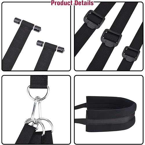 Sex Swing Erotic Toys for Couples - UTIMI Sex Position Love Sling for Door with Thick Sponge Cushion Sex Furniture for Women's Pleasure Adult Sex Games Holds up to 300lbs