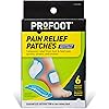 Profoot Pain Relief Patches for Foot & Heel Pain, 6 Count