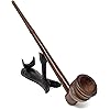 Matchpipe Churchwarden Tobacco Pipe Stand Fish Hand Carved Stand - Made specifically for Long stem Pipe 5 inches or Longer Pipes