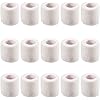 KISEER 15 Pack 2” x 5 Yards Self Adhesive Bandage Breathable Cohesive Bandage Wrap Rolls Elastic Self-Adherent Tape for Stretch Athletic, Sports, Wrist, Ankle White