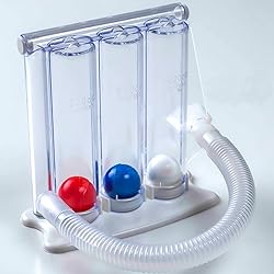 ALRIER Deep Breathing Exercise for Lungs - Respiratory Exerciser - Breath Measurement System