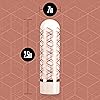 Blush Glitzy Geo - Rechargeable 10 Function Designer Bullet Vibrator - Thoughtfully Designed Vibration Modes - Giftable Sex Toy with Patterns for Girlfriend Wife Bachelorette Party - Rose Gold