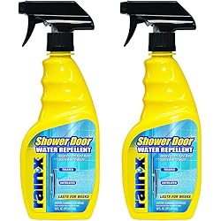 Rain-X 630023 Shower Door Water Repellent zozemkl, 16 Fl Oz 2 Pack