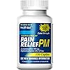 HealthA2Z Extra Strength Pain Relief PM, 150 Caplets, Acetaminophen 500mg | Diphenhydramine 25mg | Pain Reliever Plus Nighttime Sleep Aid | Non-Habit Forming