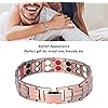 Magnetic Therapy Bracelet, Wear Resistant Length Adjustable Stylish Magnet Bracelet Portable Firm Sturdy for Dating Party for Home Travel