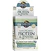 Garden of Life Raw Organic Protein & Greens, Lightly Sweet, Vegan Protein Powder for Women and Men, Plant Protein, Pea Protein, Greens & Probiotics - Dairy Free, Gluten Free Low Carb Shake, 10ct Tray