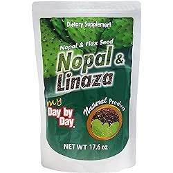 MI FIBRA DIARIA, My Day by Day, Nopal and Flax Seed, Natural Fiber, 17.6 Oz, Bag