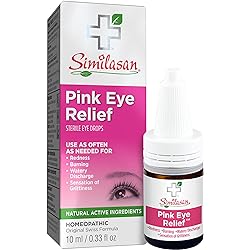 Similasan Pink Irritated Eye Relief Eye Drops 0.33 oz Packaging May Vary