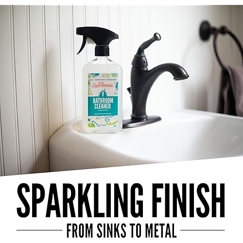 Aunt Fannie's Bathroom Cleaner Spray - All-Purpose Tub, Tile, Sink and Fixtures Vinegar Wash Single