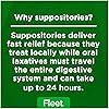 Fleet Glycerin Suppositories - 50 Suppositories 50 Count pack of 3