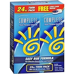 COMPLETE Multi-Purpose Solution Easy Rub Formula 24 oz Pack of 2