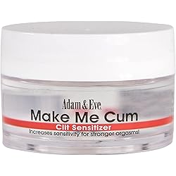 Adam & Eve Make Me Cum Clit Sensitizer - Tingling Lube for Women - Lubrication Sex Gel - Water Based Lube for Women - Clitoris Stimulator for Easier Orgasms - .5oz - Made in USA