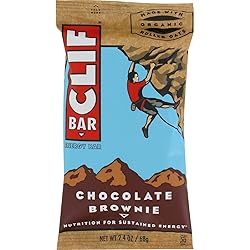 Clif Bar - Organic Chocolate Brownie - Case of 12 - 2.4 oz by Clif Bar