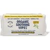 Dr Butler’s Organic Soothing Wipes – All Natural, Hypo-Allergenic Wipes Safe to use during Hemorrhoid Treatment to Help Moisturize and Soothe Dry Sensitive Skin with Chamomile and Essential Oils 1 Pack – 60 Count