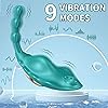 Wearable Clitoral Vibrator Sex Toys for Women, APP Control Invisible Quiet Butterfly Panty Vibrator Sex Stimulator with Magnetic Clip, 9 Powerful Vibrations, Clitoris Anal Stimulation Adult Sex Toys