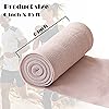 OBTANIM 6 Rolls Elastic Bandage Wrap with 12 Extra Clips, 6 Inch X 15ft Compression Bandage Stretch Tape for Medical, Athletic Sport, Wrist, Arm, Leg Sprains, Calf, Ankle & Foot