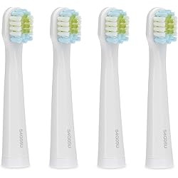 Nuby Sonic Toothbrush Replacement Heads 4 Pack