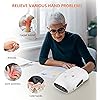 Snailax Hand Massager with Heat, Compression, Vibration, Wireless Hand Massager for Arthristis, Carpal Tunnel, Finger Numbness, Circulation, Pain Relief from Wrist to Palm and Finger, Perfect Gifts