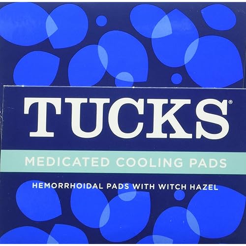 TUCKS Medicated Cooling Pads 100 Each