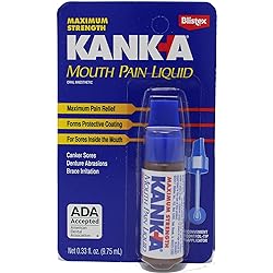 Kank-A Mouth Pain Liquid Professional Strength 0.33 oz Pack of 11