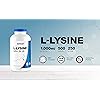 Nutricost L-Lysine 1000mg Per Serving, 250 Servings, 500 Capsules - Gluten Free, Non-GMO, 500mg Per Capsule