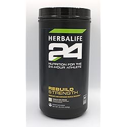 Herbalife HERBALIFE24 Rebuild Strength: Vanilla Ice Cream 1000 G, Nutrition for The 24-Hour Athlete, Rebuild Lean Muscle, Support Immune Function, Natural Flavor, No Artificial Sweetener, 1000g