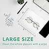 Metene 300 Pack Lens Cleaning Wipes, Pre-Moistened and Individually Wrapped Eyeglass Wipes, Glasses Cleaner for Eyeglasses, Camera Lens, Tablets, Phone, Computer Screen and Other Delicate Surfaces