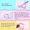 3 Pieces Reusable Dental Floss Handle with 300 Pieces Dental Floss Refill Heads Unflavored Colorful Floss Interdental Toothpick Flosser for Adults and Kids Teeth Cleaning, 3 Colors