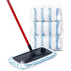Millifiber Microfiber Mop Refills 15x8 Inches, 3-Pack Mop is Not Included