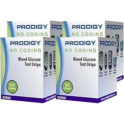 Test Strips for Prodigy Blood Glucose Monitors - 200 Strips