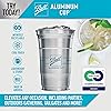 Ball Aluminum Cup Recyclable Party Cups, 16 oz. Cup, 30 Cups Per Pack