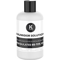 Klaro Humidor Solution Single Bottle - Regular Solution for Summer Months Humid Climate 250ml - Klaro by Case Elegance
