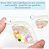 24 Pcs Zippered Pill Pouch Medicine Bags for Pills Reusable Self Sealing Pill Bags Travel Pill Bags Medicine Organizer Storage Pouches with Slide Lock for Pills and Small Items 24 Pieces