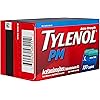Tylenol PM Extra Strength Nighttime Pain Reliever & Sleep Aid Caplets, 500 mg Acetaminophen & 25 mg Diphenhydramine HCl, Relief for Nighttime Aches & Pains, Non-Habit Forming, 100 ct