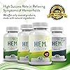 Hem Healer Hemorrhoid Treatment for Hemorrhoid Relief, Reduce Swelling and Inflammation, Soothe Itching, Burning, and Irritation, 100% Safe & Natural, Vegan - Vegetarian Friendly 42 Capsules