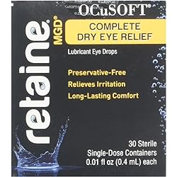 Ocusoft Retaine Mgd Ophthalmic Emulsion Sterile Containers - 30 Ea 2 Pack