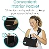 Vive Arm Sling - Medical Support Strap for Collar Bone, Rotator Cuff & Shoulder Injury - Adjustable, Breathable and Lightweight Immobilizer - Padded for Left, Right - For Elbow Dislocation and Sprain