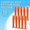 10 Pack] Hard Contact Lens Remover Tool for RGP Lenses - Eye Contact Remover Plunger Suction Cup