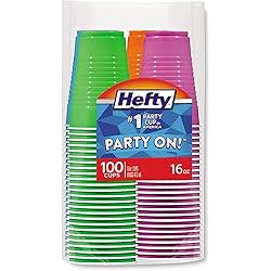 Hefty Party Cup Variety 100 Count , Pack of 2