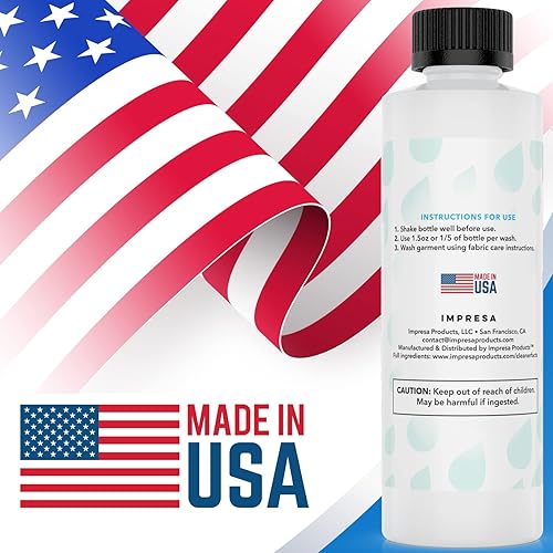 5 Loads] Concentrated Down Wash Detergent for Restored Loft & Warmth - Down Detergent for Coats to Improve Water Repellency - High-Performance Detergent For Down Jacket and More - USA Made - 8 oz