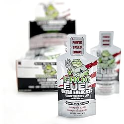 Frog Fuel Ultra Energy Liquid Protein Shot with Carbohydrates and Electrolytes - Mixed Berry - 24 1.2oz Protein Shots. Pre Workout and Endurance Shot. Clinically Proven 100% Digestibility in < 15 Minutes