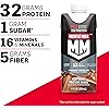 Muscle Milk Pro Advanced Nutrition Protein Shake, Knockout Chocolate, 11 Fl Oz Carton, 12 Pack, 32g Protein, 1g Sugar, 16 Vitamins & Minerals, 5g Fiber, Workout Recovery, Packaging May Vary