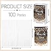 100 Wedding Tissues Packs for Guests Thank You for Celebrating with Us Pocket Tissues Travel Size Individual Tissue Packs 3 Ply Paper Facial Tissues for Wedding Party Favors Engagement Bridal Shower