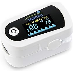 Innovo Premium iP900BP Fingertip Pulse Oximeter Blood Oxygen Monitor with Plethysmograph and Perfusion Index