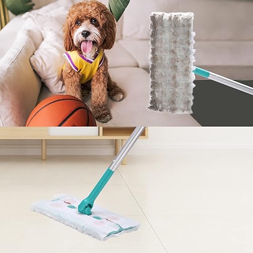 HOOWISH Dry Sweeping Cloths Refills: Multi Surface Refills for Floor Mopping and Cleaning, All Purpose Multi Surface Floor Cleaning Product & 32 Count
