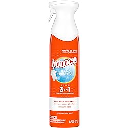 Bounce Rapid Touch-Up 3 in 1 Wrinkle Releaser Clothing Spray, 9.7 fl oz