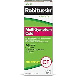 Robitussin Peak Cold CF Multi-Symptom Cold 8 fl. oz. Bottle