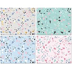 Blank Cards with Envelopes - 24 Terrazzo Blank Note Cards with Envelopes - Assorted Cards for All Occasions! Blank Notecards and Envelopes Stationary Set for Personalized Greeting Cards