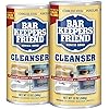 Bar Keepers Friend Powder Cleanser 12 Oz - Multipurpose Cleaner & Stain Remover - Bathroom, Kitchen & Outdoor Use - for Stainless Steel, Aluminum, Brass, Ceramic, Porcelain, Bronze and More 2 Pack